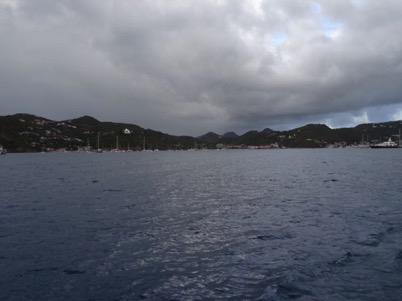 The anchorage at St. Barths